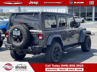 2022 Jeep Wrangler Unlimited Willys