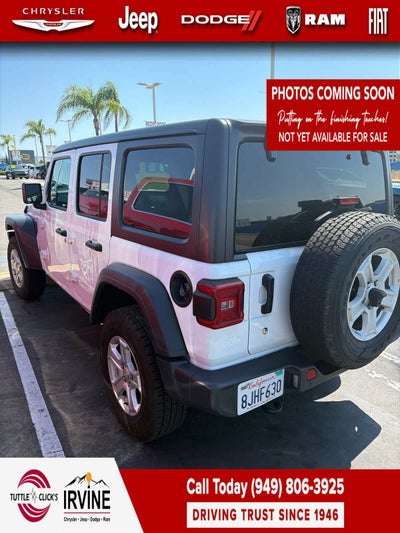 2018 Jeep Wrangler Unlimited Sport S
