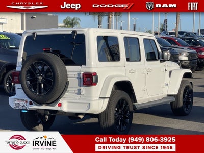 2021 Jeep Wrangler 4xe Unlimited Sahara High Altitude