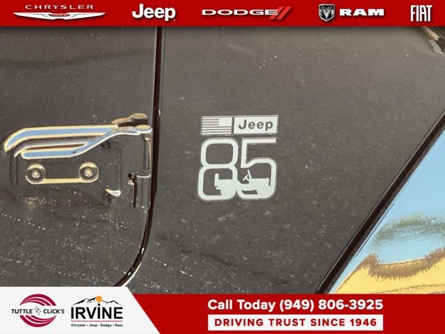 2026 Jeep Wrangler 85th Anniversary