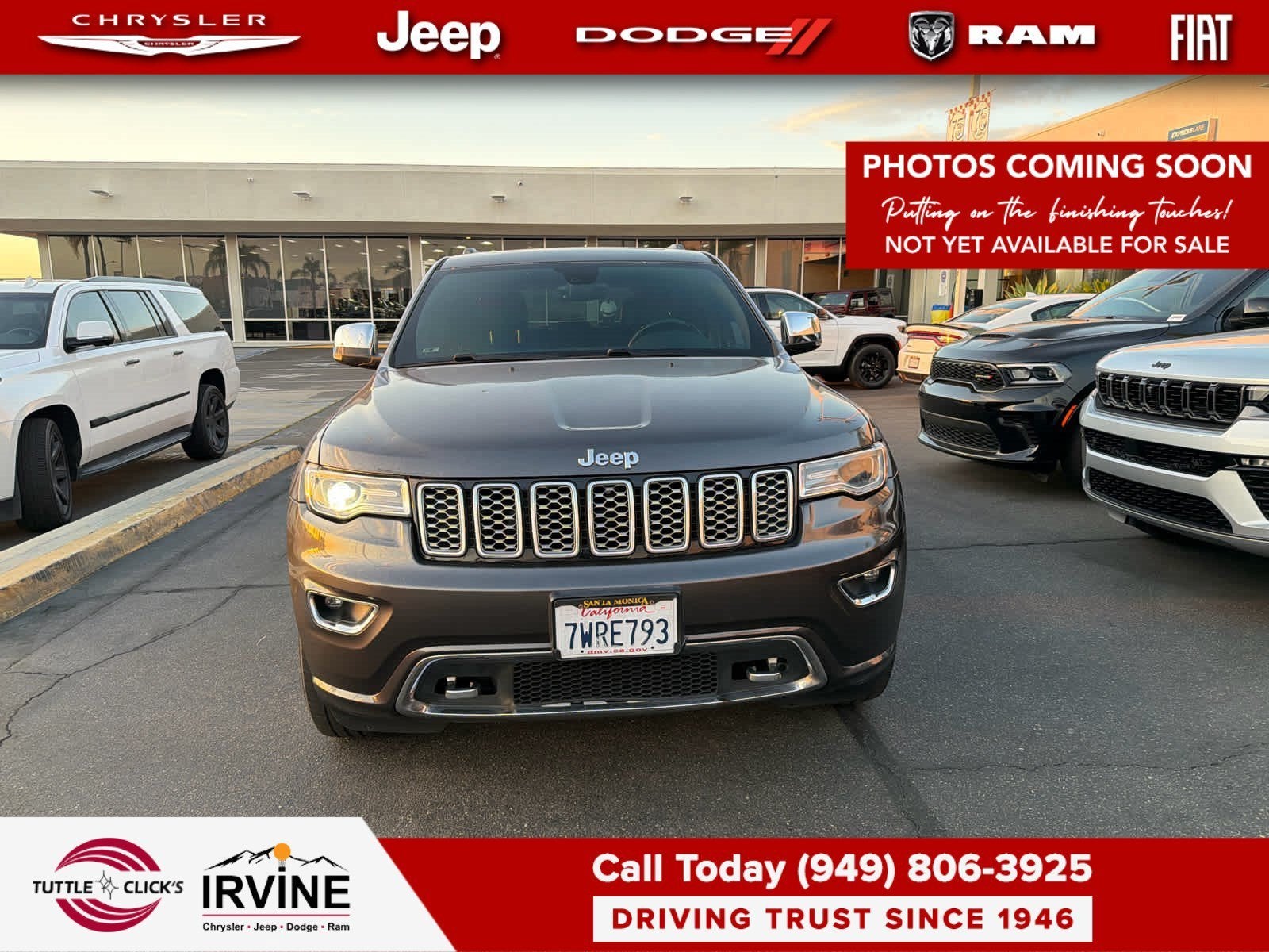 2017 Jeep Grand Cherokee Overland