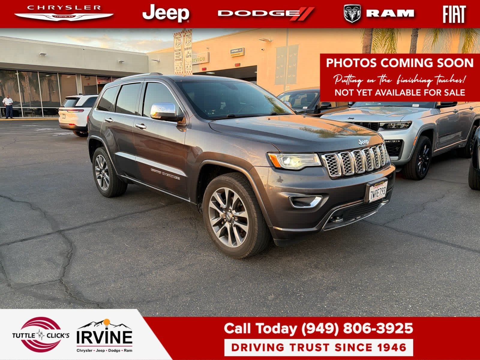 2017 Jeep Grand Cherokee Overland