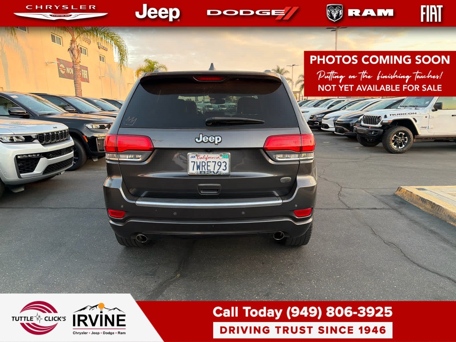 2017 Jeep Grand Cherokee Overland