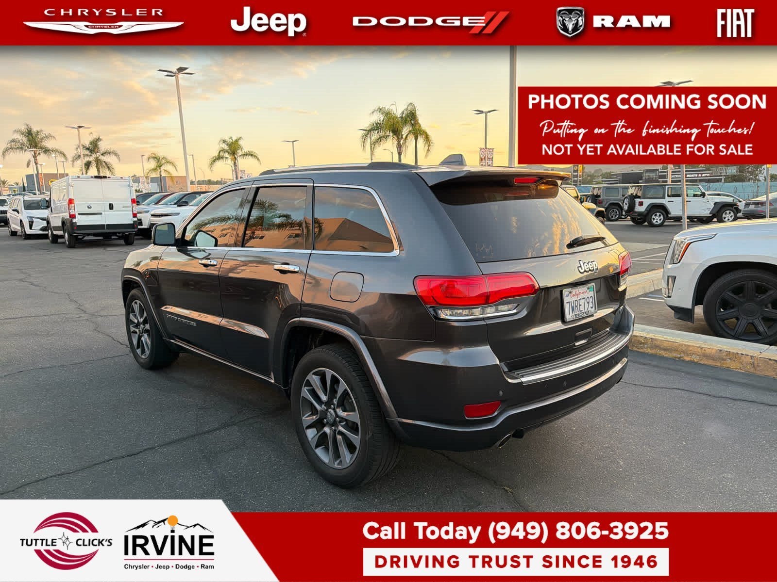 2017 Jeep Grand Cherokee Overland