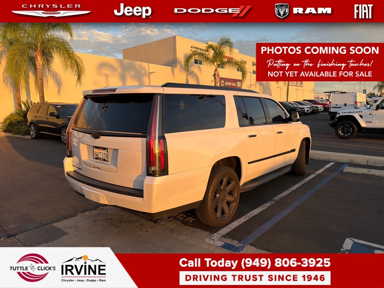 2018 Cadillac Escalade ESV Luxury