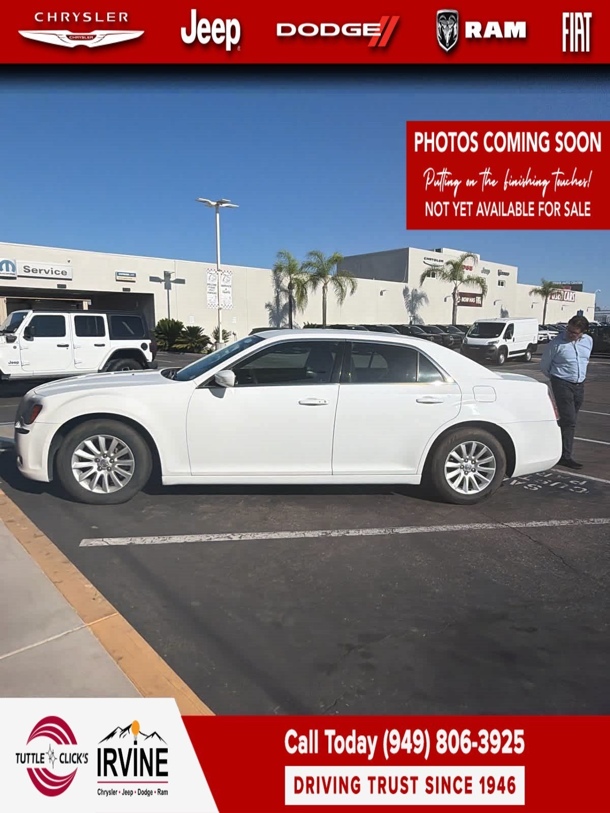 2012 Chrysler 300 4DR SDN RWD