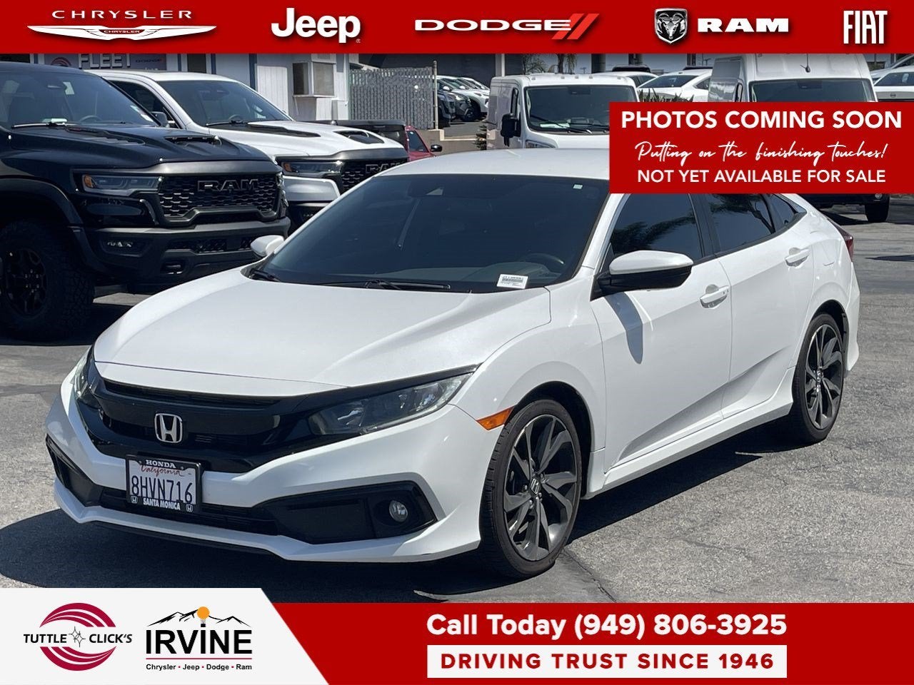 2019 Honda Civic Sedan Sport