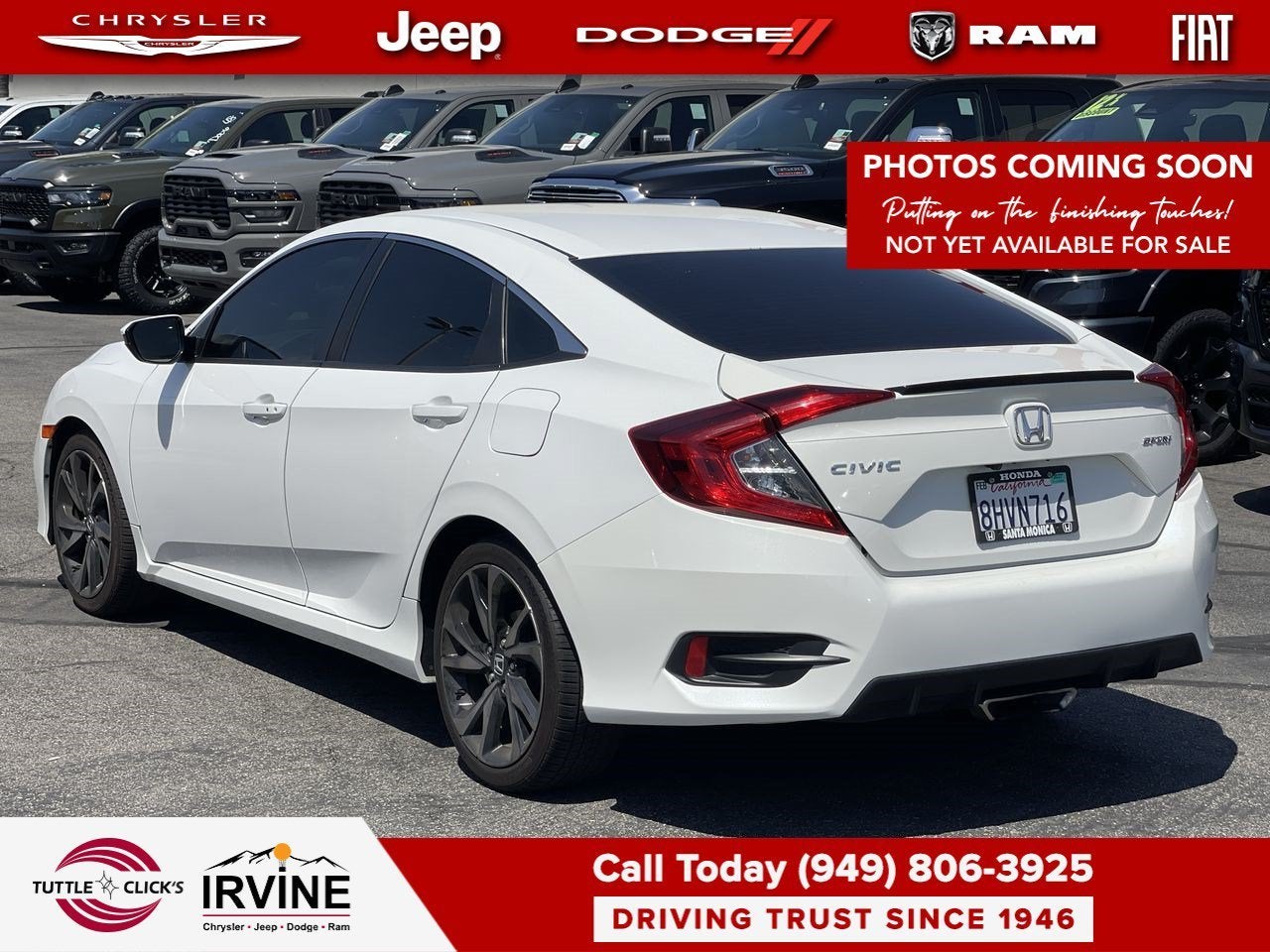 2019 Honda Civic Sedan Sport