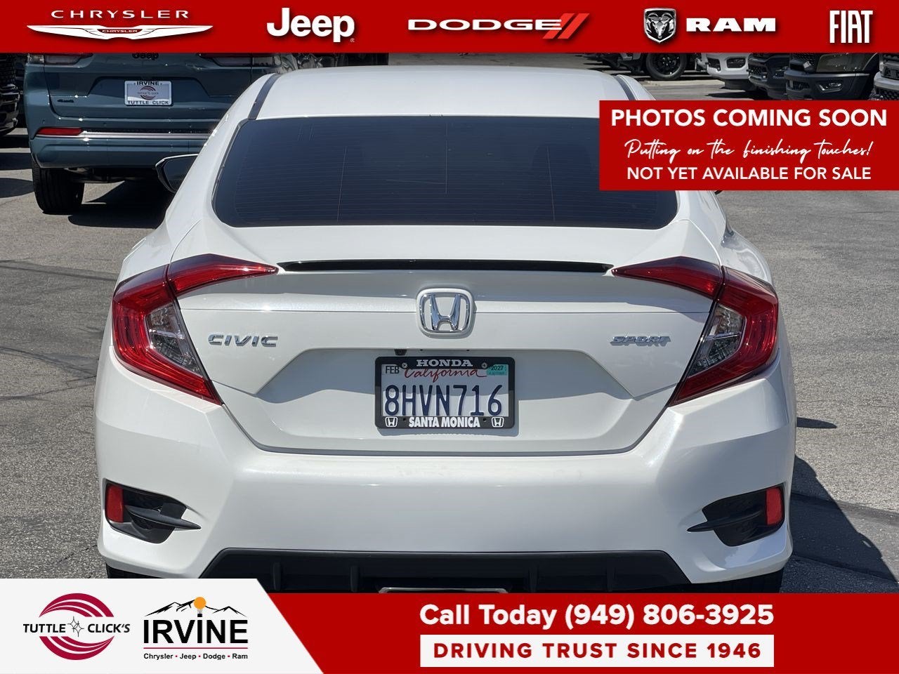 2019 Honda Civic Sedan Sport