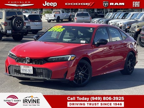 2025 Honda Civic Sedan Sport