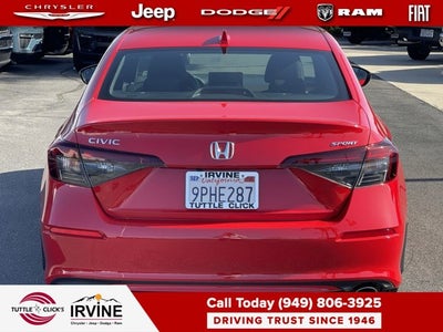 2025 Honda Civic Sedan Sport
