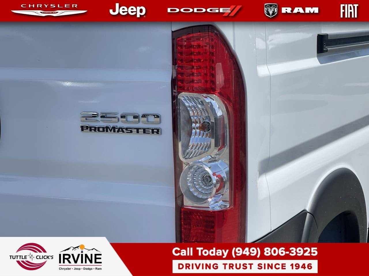 2026 RAM ProMaster 2500 Tradesman
