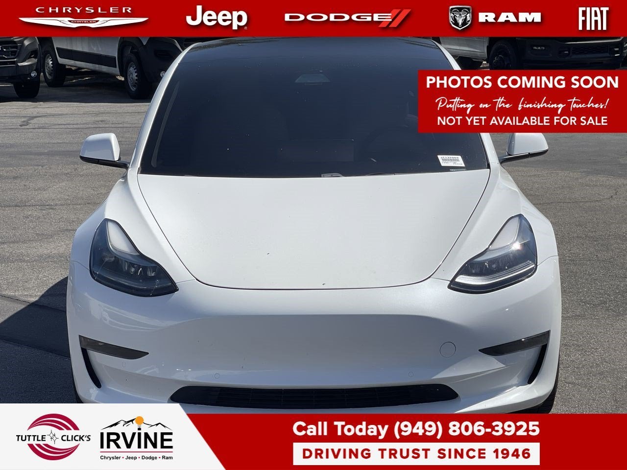 2021 Tesla Model 3 Standard Range Plus