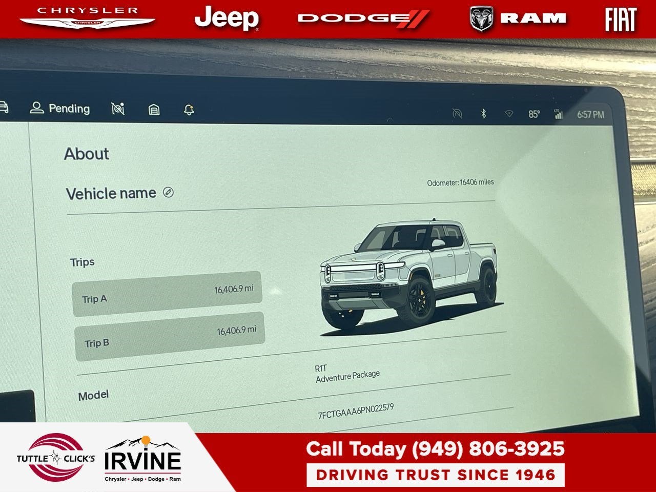 2023 Rivian R1T Adventure