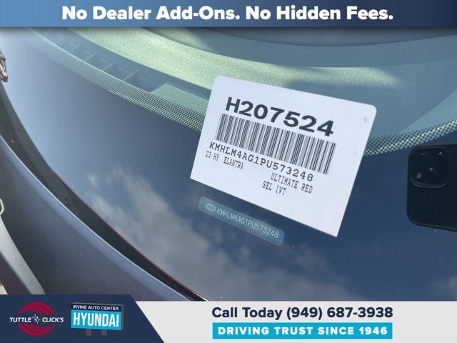 2023 Hyundai ELANTRA SEL