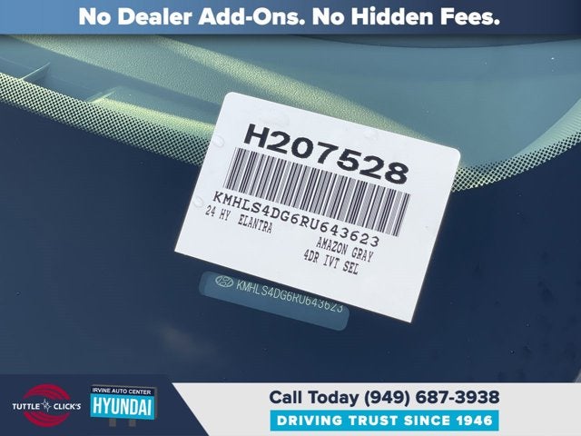 2024 Hyundai Elantra SEL