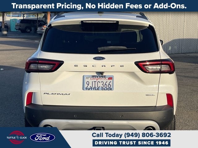 2023 Ford Escape Platinum