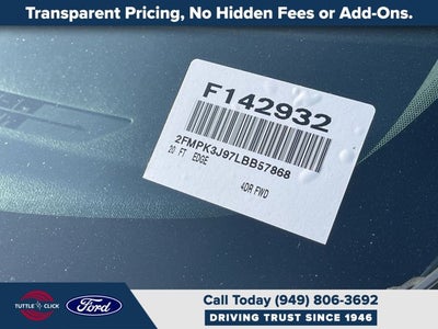 2020 Ford Edge ST Line