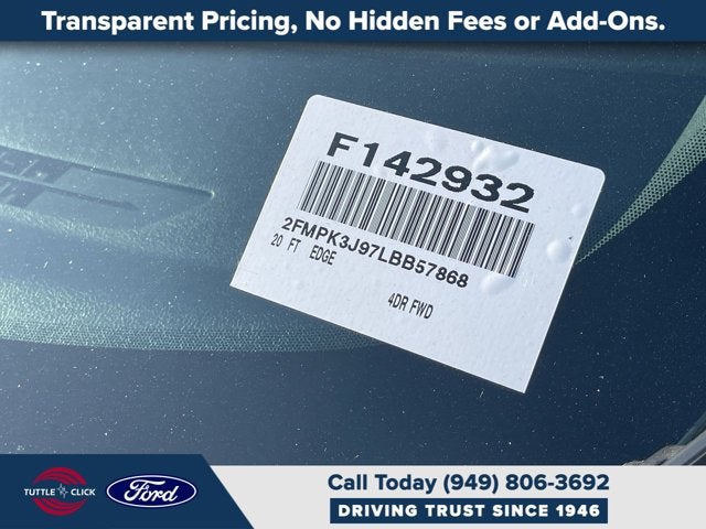 2020 Ford Edge ST Line