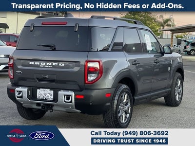 2025 Ford Bronco Sport Big Bend