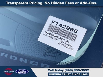 2026 Ford Bronco Sport Outer Banks