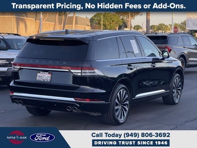 2023 Lincoln Aviator Black Label Grand Touring