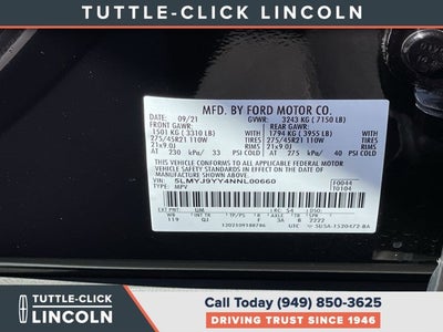 2022 Lincoln Aviator Black Label Grand Touring
