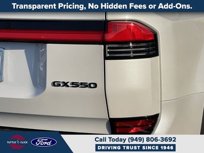 2024 Lexus GX GX 550 Overtrail+