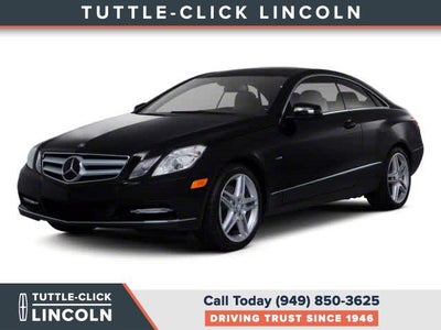 2010 Mercedes-Benz E-Class E 550