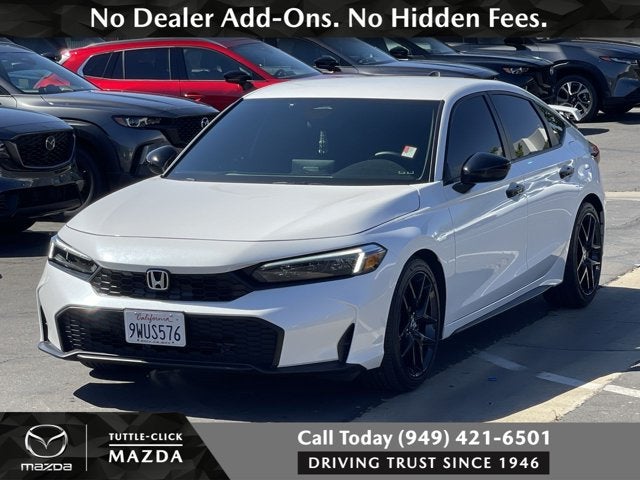 2026 Honda Civic Hatchback Sport