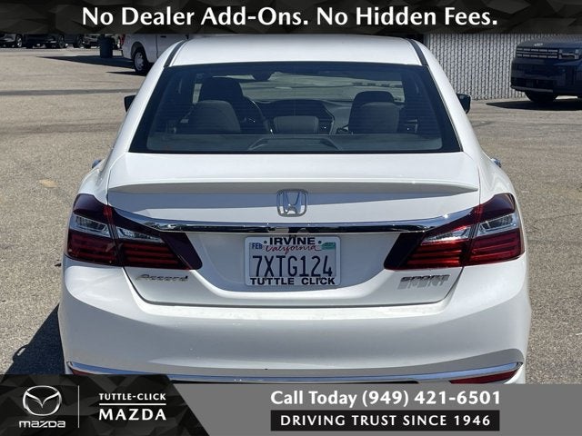 2017 Honda Accord Sedan Sport