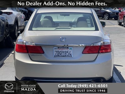 2013 Honda Accord Sdn EX