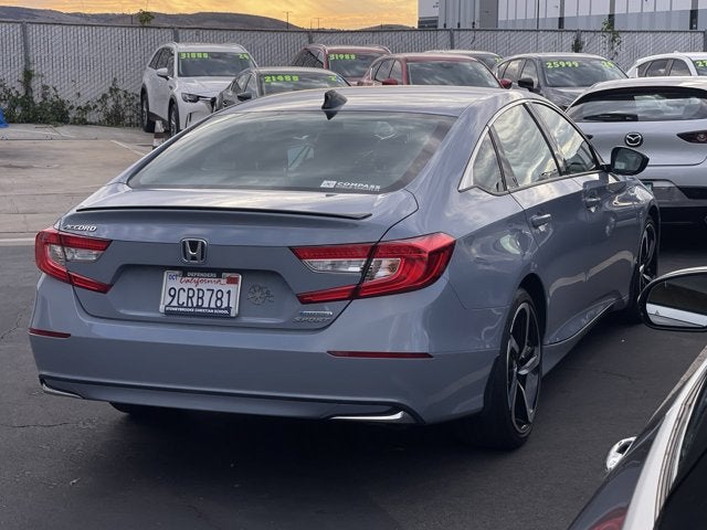 2022 Honda Accord Hybrid Sport