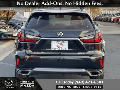 2016 Lexus RX 350 4DR FWD