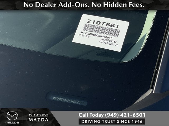 2024 Mazda Mazda CX-30 2.5 S Select Sport