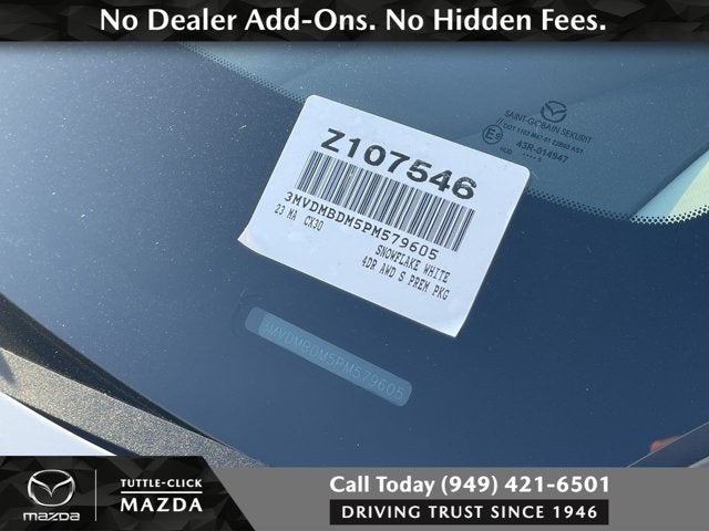 2023 Mazda Mazda CX-30 2.5 S Premium Package