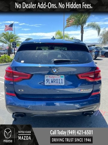 2021 BMW X3 M40i