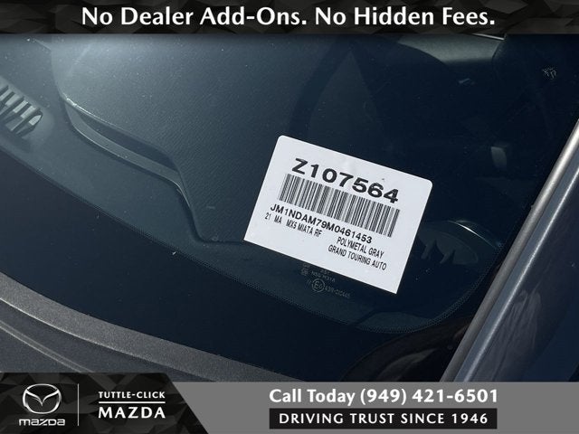 2021 Mazda Mazda MX-5 Miata RF Grand Touring