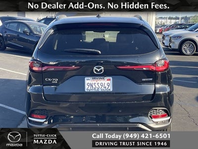 2025 Mazda Mazda CX-70 PHEV Premium Package