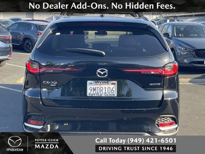 2025 Mazda Mazda CX-70 PHEV Premium Plus Package