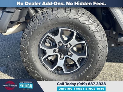 2022 Jeep WRANGLER UNLIMITED RUBICON