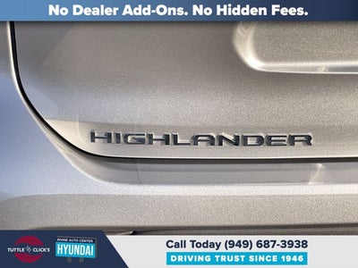 2024 TOYOTA TRUCK HIGHLANDER XLE