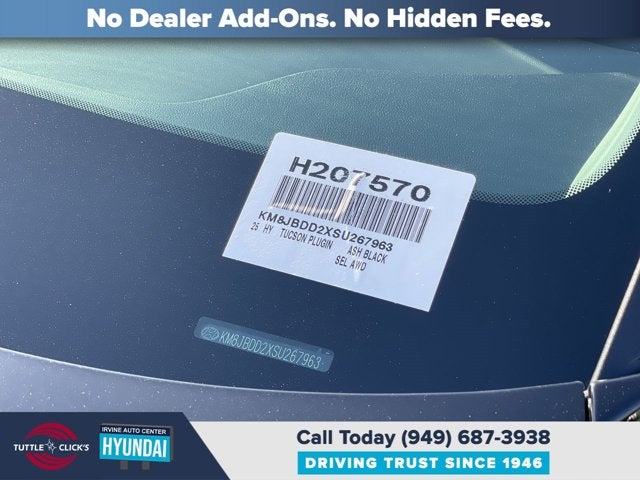 2025 Hyundai TUCSON PLUG-IN SEL