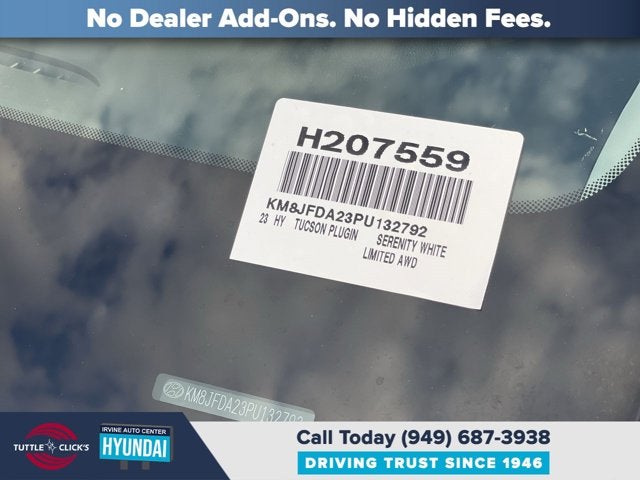 2023 Hyundai TUCSON PLUG-IN LIMITED