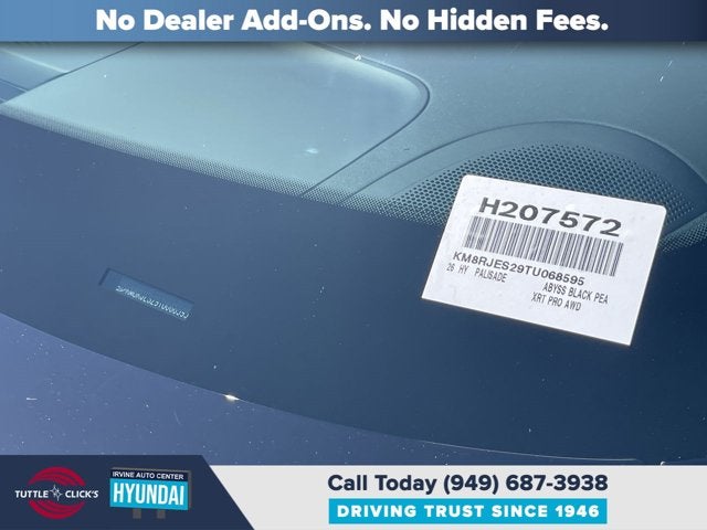 2026 Hyundai PALISADE XRT PRO