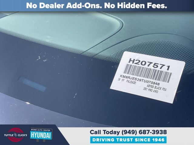 2026 Hyundai PALISADE XRT PRO