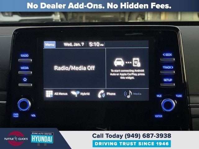 2022 Hyundai IONIQ HYBRID BLUE