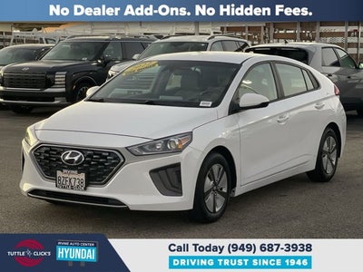2022 Hyundai IONIQ HYBRID BLUE