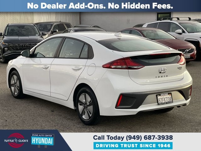 2022 Hyundai IONIQ HYBRID BLUE