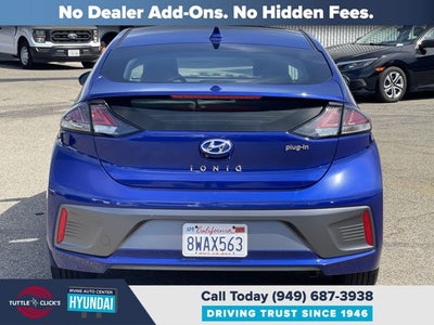 2021 Hyundai IONIQ PLUG-IN H SE